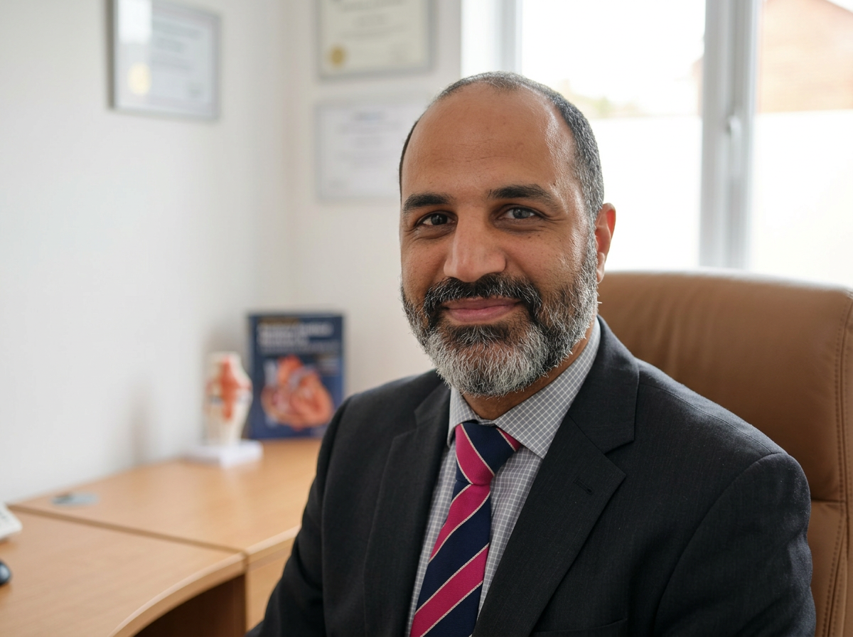 Mr Aimen Amer, consultant surgeon